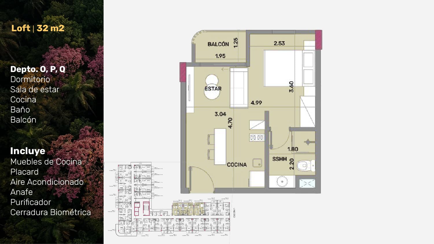Loft 32 m2